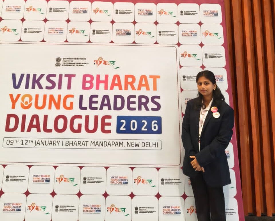 ଜାତୀୟ ଯୁବ ମହୋତ୍ସବ 2026ରେ ଯୋଗଦେଲେ ରାଜା ମଧୁସୂଦନ ଡିଗ୍ରୀ କଲେଜର ଛାତ୍ରୀ ସ୍ୱାତୀ ସ୍ୱାଗତିକା