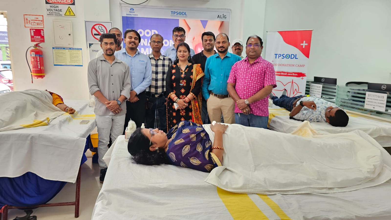 ଟିପିଏସ୍ଓଡିଏଲ୍ ତରଫରୁ ରକ୍ତଦାନ ଶିବିର